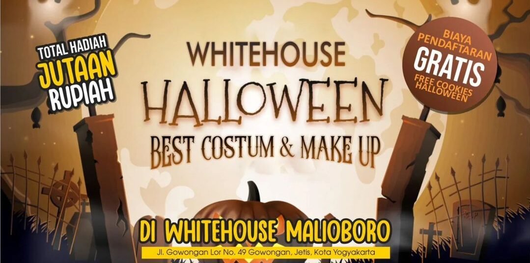 Ngevent Halloween dengan Nuansa yang Kece! : Whitehouse Halloween Best Costume & Make Up